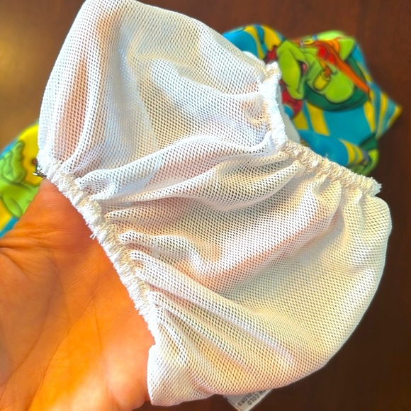 NWOT Nickelodeon Teenage Mutant Ninja Turtles Colorful Boys Swim Trunks Cartoon - Picture 10 of 12